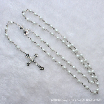 Free Sample and Free Shipping, 6mm Glass Beads Rosary (IO-cr256)